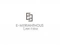 Logo design # 830606 for E Myrianthous Law Firm  contest