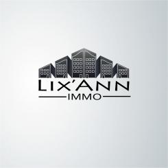 Logo design # 701048 for Lix'Ann immo : real estate agency online within Bordeaux contest