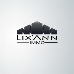 Logo design # 701049 for Lix'Ann immo : real estate agency online within Bordeaux contest