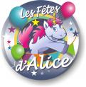 Logo design # 606438 for LES FETES D'ALICE - kids animation :-) contest