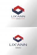 Logo design # 699434 for Lix'Ann immo : real estate agency online within Bordeaux contest