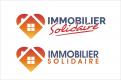 Logo design # 1168633 for Logo for  Immobilier Solidaire    The real estate agency that supports those who need it contest