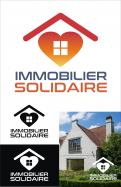 Logo design # 1167976 for Logo for  Immobilier Solidaire    The real estate agency that supports those who need it contest