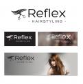 Logo design # 249599 for Sleek, trendy and fresh logo for Reflex Hairstyling contest