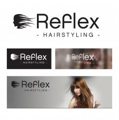 Logo design # 249601 for Sleek, trendy and fresh logo for Reflex Hairstyling contest