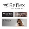 Logo design # 249602 for Sleek, trendy and fresh logo for Reflex Hairstyling contest