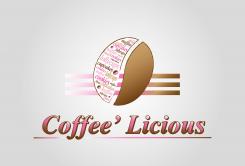Logo design # 356841 for Logo for Coffee'licious coffee bar & cakeries contest