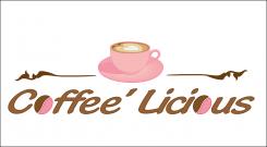 Logo design # 356619 for Logo for Coffee'licious coffee bar & cakeries contest