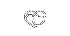 Logo design # 772561 for heart shape tattoo with letters contest