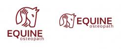 Logo design # 540257 for Design a modern logo for an equine osteopath  contest