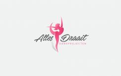 Logo design # 775841 for Design a fresh, happy and cool logo for a dance company with different dance projects for young and old. Alles draait dansprojecten contest