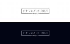 Logo design # 829620 for E Myrianthous Law Firm  contest