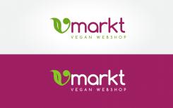 Logo design # 688373 for Logo for vegan webshop: Vmarkt contest