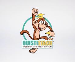 Logo design # 517197 for LOGO of a MONKEY who proudly holds a BANANA contest