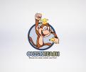 Logo design # 517229 for LOGO of a MONKEY who proudly holds a BANANA contest