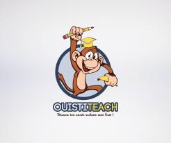 Logo design # 517233 for LOGO of a MONKEY who proudly holds a BANANA contest