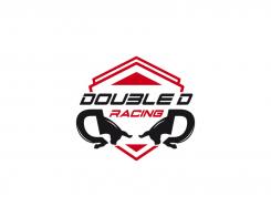 Logo # 1248788 voor Stoer maar branding bewust Logo met de naam  Double D Racing wedstrijd