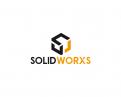 Logo design # 1248804 for Logo for SolidWorxs  brand of masts for excavators and bulldozers  contest