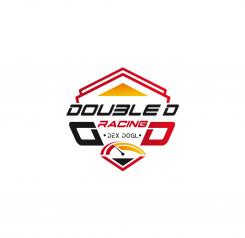 Logo # 1249729 voor Stoer maar branding bewust Logo met de naam  Double D Racing wedstrijd