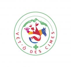 Logo design # 1108704 for Logo for a veterinary practice specialized in large animals in the french Alps contest