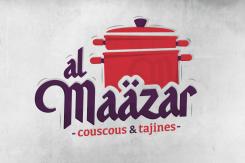 Logo design # 1165436 for ogo concept couscous BAR  mediterranean cuisine to take away delivery  tagine      contest