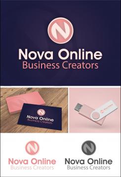 Logo # 984397 voor Logo for Nova Online   Slogan  We create new business wedstrijd