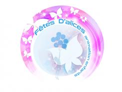 Logo design # 611588 for LES FETES D'ALICE - kids animation :-) contest