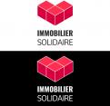 Logo design # 1170180 for Logo for  Immobilier Solidaire    The real estate agency that supports those who need it contest