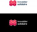 Logo design # 1170181 for Logo for  Immobilier Solidaire    The real estate agency that supports those who need it contest