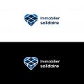 Logo design # 1170183 for Logo for  Immobilier Solidaire    The real estate agency that supports those who need it contest