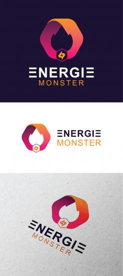 Logo # 1281458 voor ontwerp ons logo voor energie monster wedstrijd