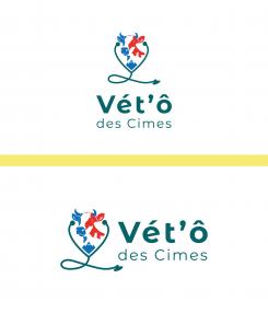 Logo design # 1106557 for Logo for a veterinary practice specialized in large animals in the french Alps contest