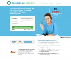 Logo # 582901 voor Nieuw logo voor factoringvergelijken, een financiële vergelijkings/offerte website. wedstrijd