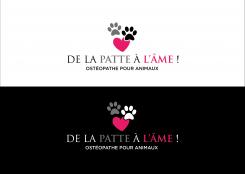 Logo design # 1288685 for Creation of a logo of osteopathy cabinet for animals From paw to soul contest