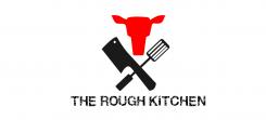 Logo # 381611 voor Logo stoer streetfood concept: The Rough Kitchen wedstrijd