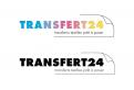 Logo design # 1160220 for creation of a logo for a textile transfer manufacturer TRANSFERT24 contest