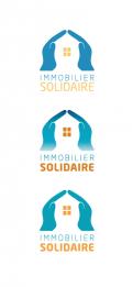Logo design # 1169556 for Logo for  Immobilier Solidaire    The real estate agency that supports those who need it contest