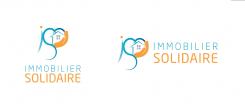 Logo design # 1169558 for Logo for  Immobilier Solidaire    The real estate agency that supports those who need it contest