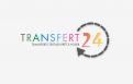 Logo design # 1161444 for creation of a logo for a textile transfer manufacturer TRANSFERT24 contest