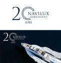 Logo design # 1052668 for 25 th birthday of the shipping company Navilux contest