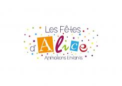 Logo design # 606754 for LES FETES D'ALICE - kids animation :-) contest