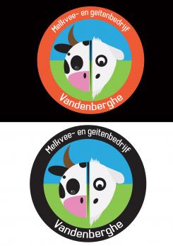 Logo # 1067193 voor Logo voor landbouwbedrijf met melkkoeien en melkgeiten wedstrijd