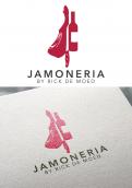 Logo # 1015651 voor Logo voor unieke Jamoneria  spaanse hamwinkel ! wedstrijd