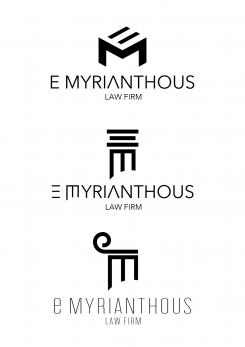 Logo design # 828165 for E Myrianthous Law Firm  contest