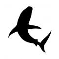Logo design # 605376 for silhouette drawing of a whale shark contest