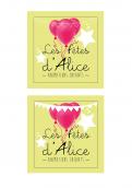 Logo design # 610345 for LES FETES D'ALICE - kids animation :-) contest