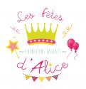 Logo design # 610848 for LES FETES D'ALICE - kids animation :-) contest