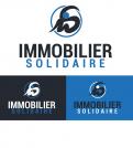 Logo design # 1167262 for Logo for  Immobilier Solidaire    The real estate agency that supports those who need it contest
