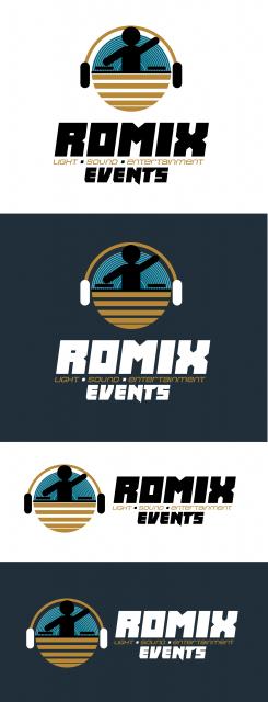 Logo design # 1283089 for Robust logo for a DJ event business including rental of light sound contest