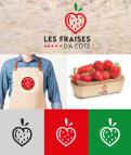 Logo design # 1043155 for Logo for strawberry grower Les fraises d'a cote contest